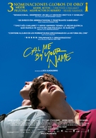 Call Me by Your Name - Spanish Movie Poster (xs thumbnail)