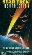 Star Trek: Insurrection - Australian VHS movie cover (xs thumbnail)