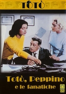 Tot&ograve;, Peppino e le fanatiche - Italian DVD movie cover (xs thumbnail)