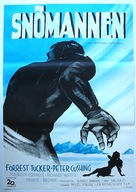 The Abominable Snowman - Swedish Movie Poster (xs thumbnail)