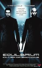 Equilibrium - German Movie Poster (xs thumbnail)