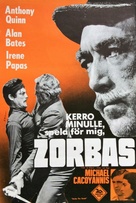 Alexis Zorbas - Finnish Movie Poster (xs thumbnail)