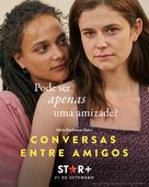 &quot;Conversations with Friends&quot; - Brazilian Movie Poster (xs thumbnail)