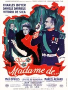Madame de... - French Movie Poster (xs thumbnail)