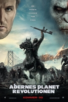 Dawn of the Planet of the Apes - Danish Movie Poster (xs thumbnail)