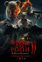 Winnie-The-Pooh: Blood and Honey 2 - Spanish Movie Poster (xs thumbnail)