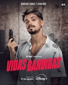 &quot;Vidas Bandidas&quot; - Brazilian Movie Poster (xs thumbnail)