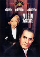 Witness for the Prosecution - German DVD movie cover (xs thumbnail)