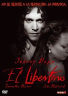 The Libertine - Argentinian DVD movie cover (xs thumbnail)