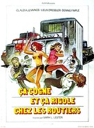 Truck Stop Women - French Movie Poster (xs thumbnail)