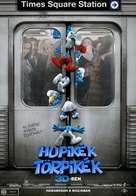 The Smurfs - Hungarian Movie Poster (xs thumbnail)