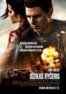 Jack Reacher: Never Go Back - Lithuanian Movie Poster (xs thumbnail)
