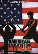 American Ninja - Danish DVD movie cover (xs thumbnail)