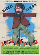 Boudu sauv&eacute; des eaux - French Movie Poster (xs thumbnail)