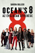 Ocean&#039;s 8 - Hungarian Movie Cover (xs thumbnail)