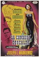 The Barefoot Contessa - Spanish Movie Poster (xs thumbnail)