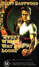 Every Which Way But Loose - Australian VHS movie cover (xs thumbnail)