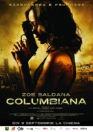Colombiana - Romanian Movie Poster (xs thumbnail)