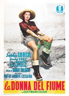 La donna del fiume - Italian Movie Poster (xs thumbnail)
