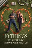 10 Things We Should Do Before We Break Up - Norwegian Video on demand movie cover (xs thumbnail)