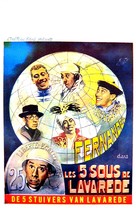 Les cinq sous de Lavar&eacute;de - Belgian Movie Poster (xs thumbnail)