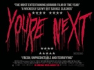 You&#039;re Next - British Movie Poster (xs thumbnail)