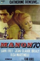 Manon 70 - Spanish Movie Poster (xs thumbnail)