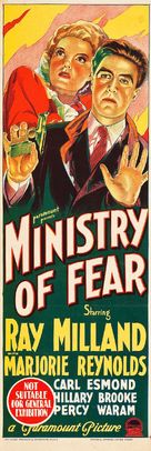 Ministry of Fear - Australian Movie Poster (xs thumbnail)