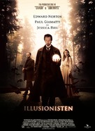 The Illusionist - Danish Movie Poster (xs thumbnail)