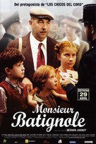 Monsieur Batignole - Spanish Movie Poster (xs thumbnail)