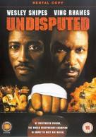 Undisputed - British DVD movie cover (xs thumbnail)