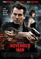 The November Man - Dutch Movie Poster (xs thumbnail)