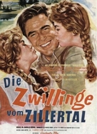 Die Zwillinge vom Zillertal - German Movie Poster (xs thumbnail)