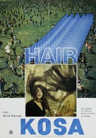 Hair - Yugoslav Movie Poster (xs thumbnail)