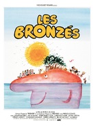 Les bronz&eacute;s - French Movie Poster (xs thumbnail)
