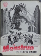The Beast from 20,000 Fathoms - Spanish Movie Cover (xs thumbnail)