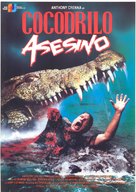 Killer Crocodile - Spanish Movie Poster (xs thumbnail)