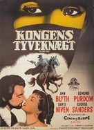 The King&#039;s Thief - Danish Movie Poster (xs thumbnail)