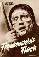 The Curse of Frankenstein - German poster (xs thumbnail)