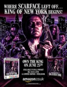 King of New York - British Video release movie poster (xs thumbnail)