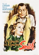 Mr. &amp; Mrs. Smith - Italian Movie Poster (xs thumbnail)