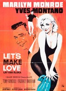 Let&#039;s Make Love - Danish Movie Poster (xs thumbnail)