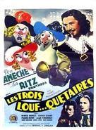 The Three Musketeers - Belgian Movie Poster (xs thumbnail)