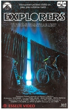 Explorers - Finnish VHS movie cover (xs thumbnail)