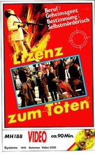 Licensed to Kill - German VHS movie cover (xs thumbnail)