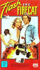 Flash and the Firecat - German VHS movie cover (xs thumbnail)