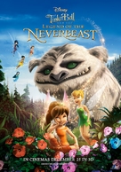 Tinker Bell and the Legend of the NeverBeast - British Movie Poster (xs thumbnail)