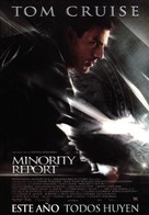 Minority Report - Spanish Movie Poster (xs thumbnail)