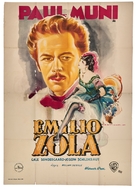 The Life of Emile Zola - Italian Movie Poster (xs thumbnail)