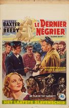 Slave Ship - Belgian Movie Poster (xs thumbnail)